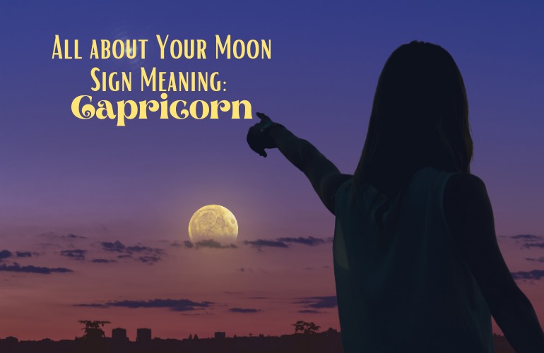 moon in capricorn meaning