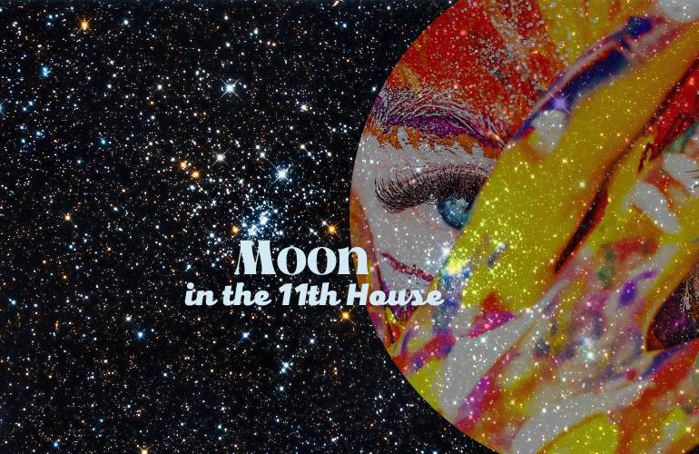 moon in the 11th house meaning