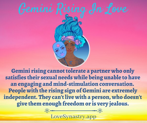gemini rising traits