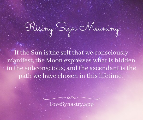 rising sign meaning 