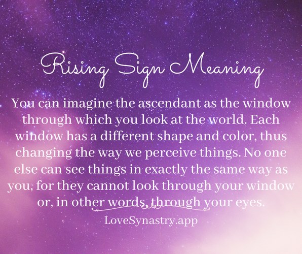 rising sign meaning 